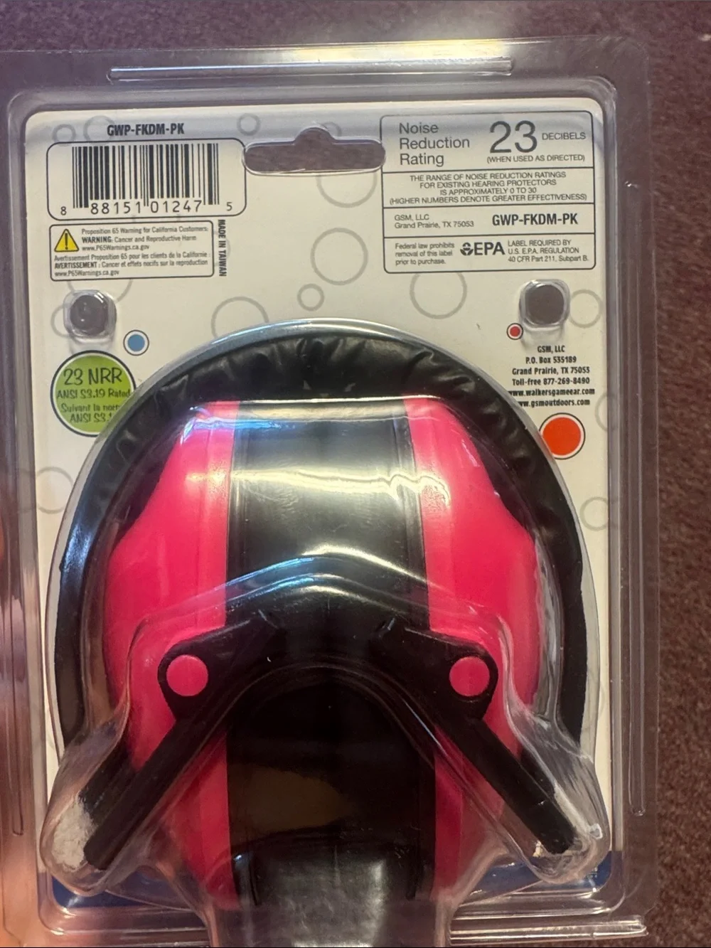 Walker’s Baby & Kids Earmuffs - Pink